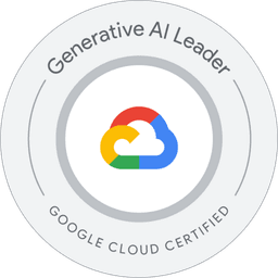 Generative AI Leader Certification badge