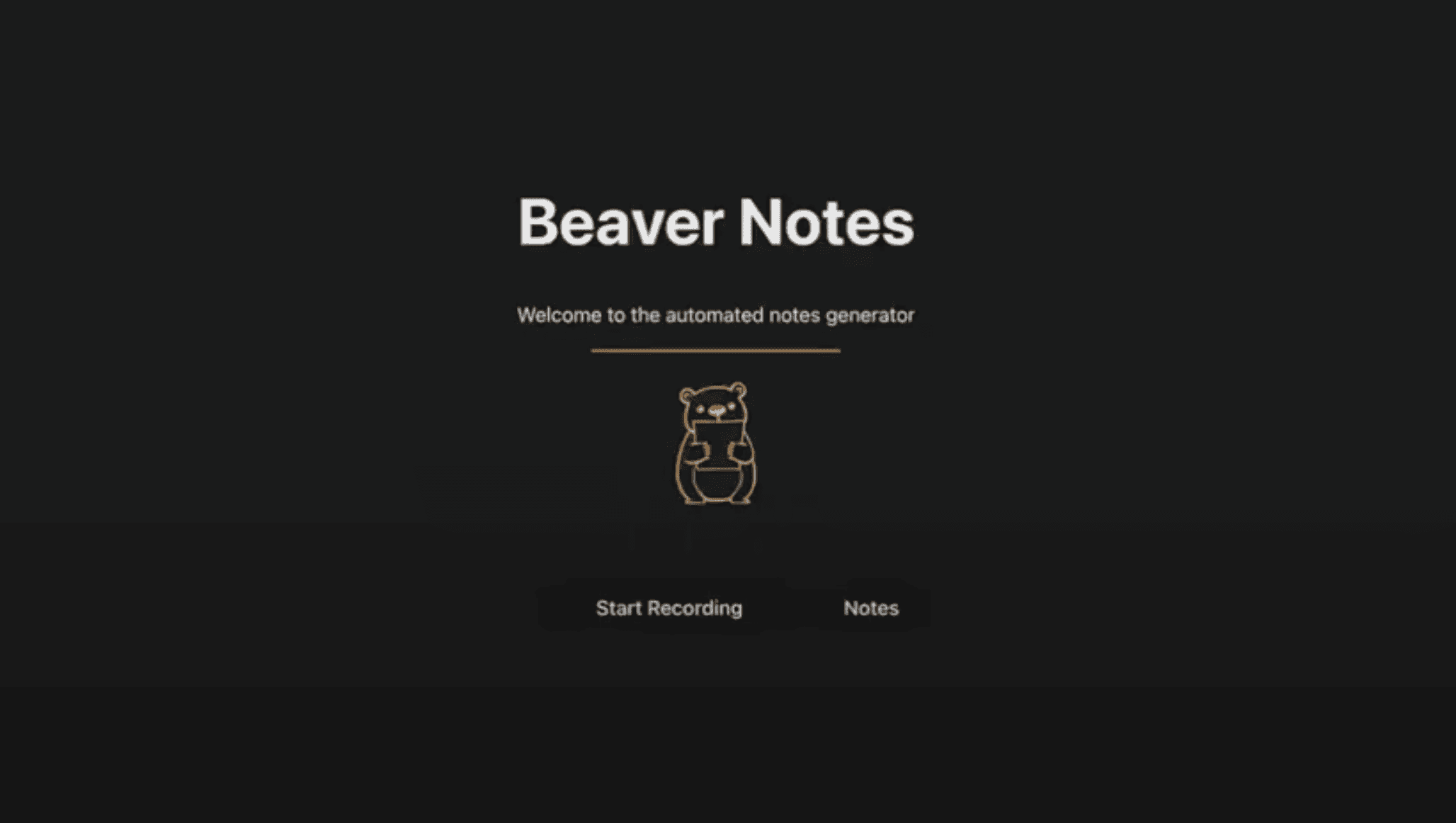Beaver Notes - AI Notes Converter